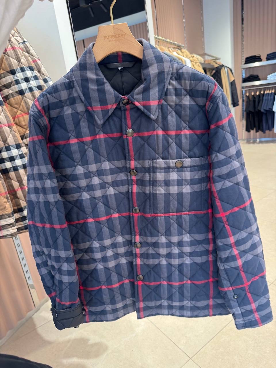 BURBERRY Jackets front view - Men luxury Clothes