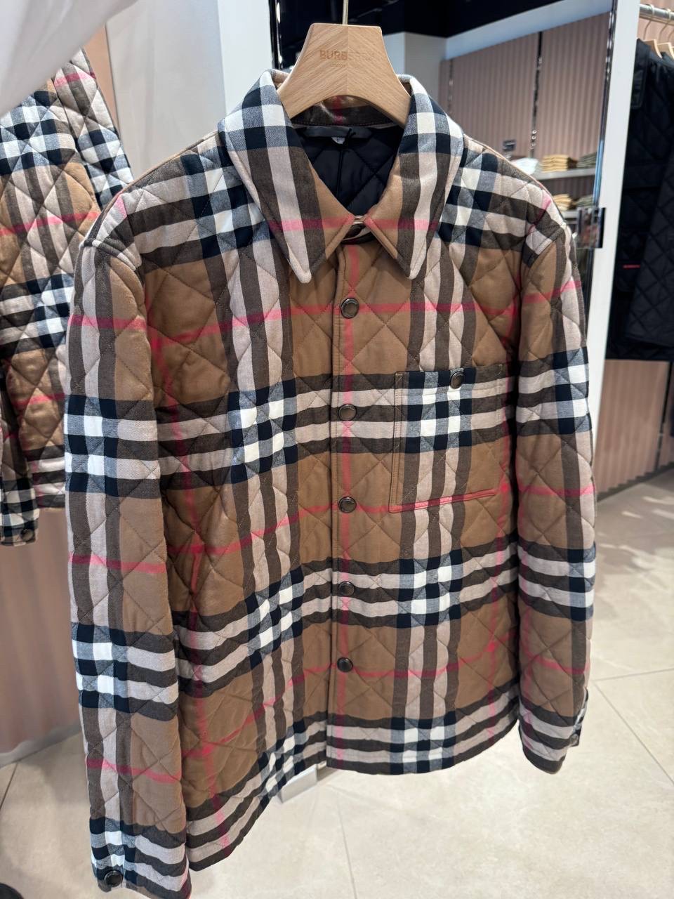 BURBERRY Jackets front view - Men luxury Clothes