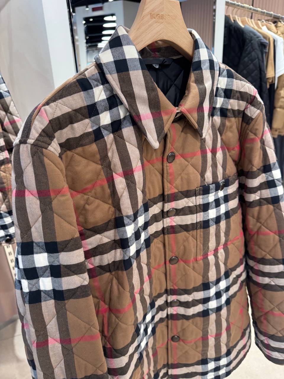 BURBERRY Jackets side view - Men luxury Clothes