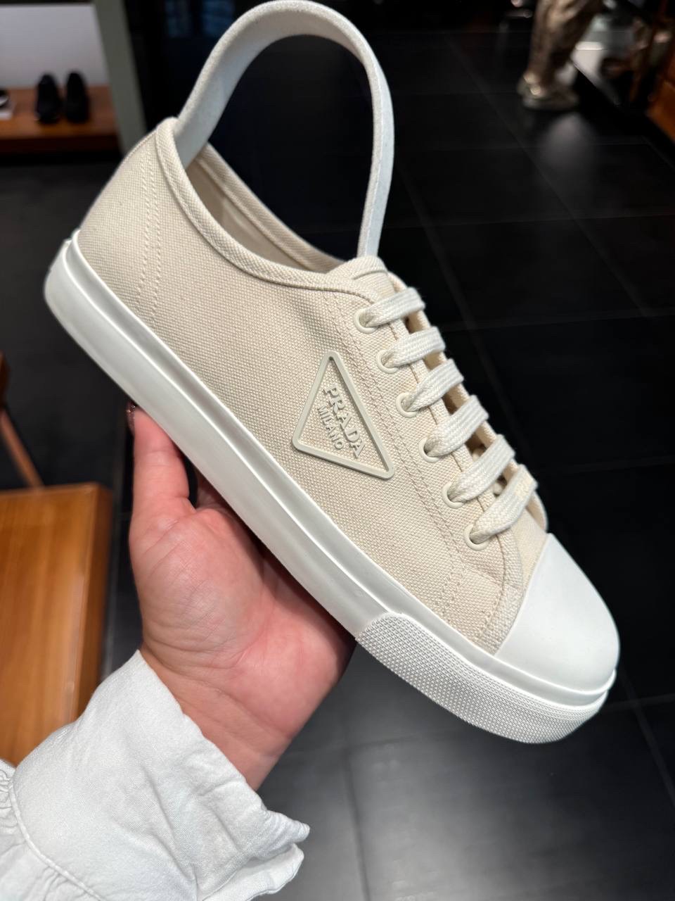 PRADA Sneakers front view - Men luxury Shoes