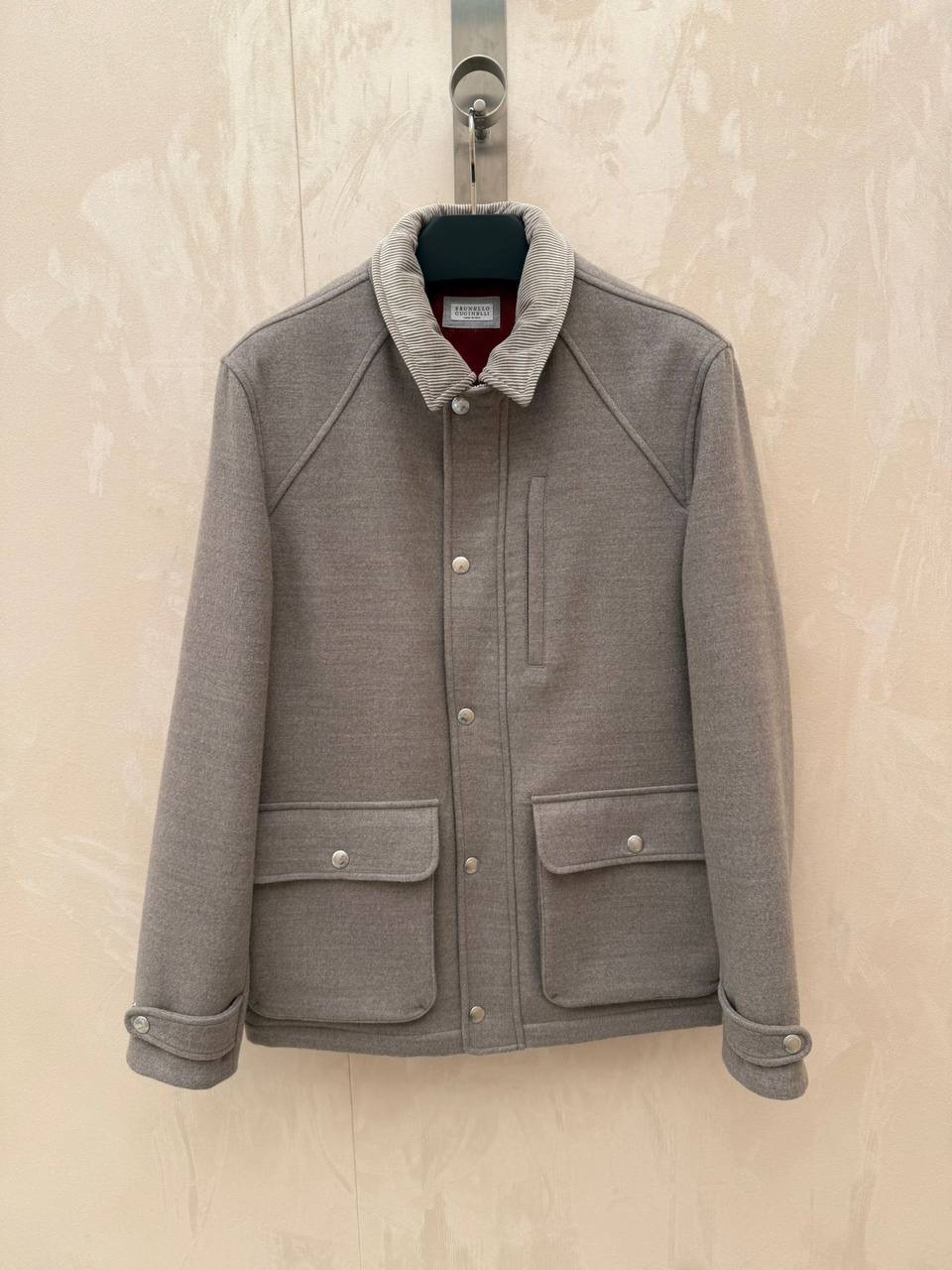 BRUNELLO CUCINELLI Jackets front view - Men luxury Clothes
