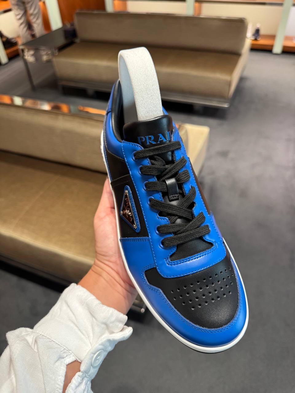 PRADA Sneakers side view - Men luxury Shoes