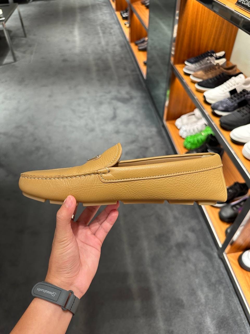 PRADA Moccasins side view - Men luxury Shoes