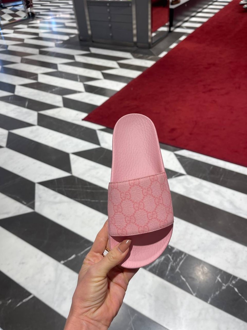 GUCCI Slides side view - Women's luxury Shoes