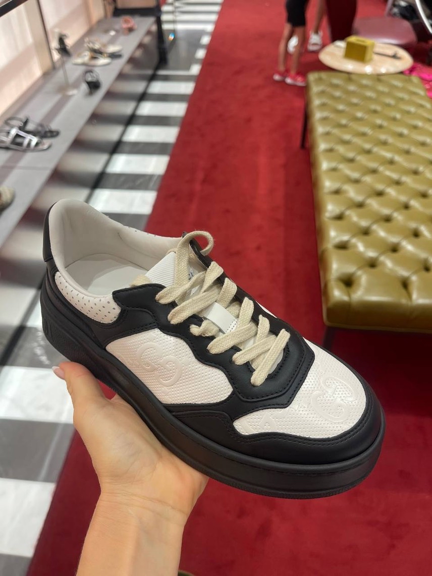 GUCCI Sneakers side view - Women's luxury Shoes
