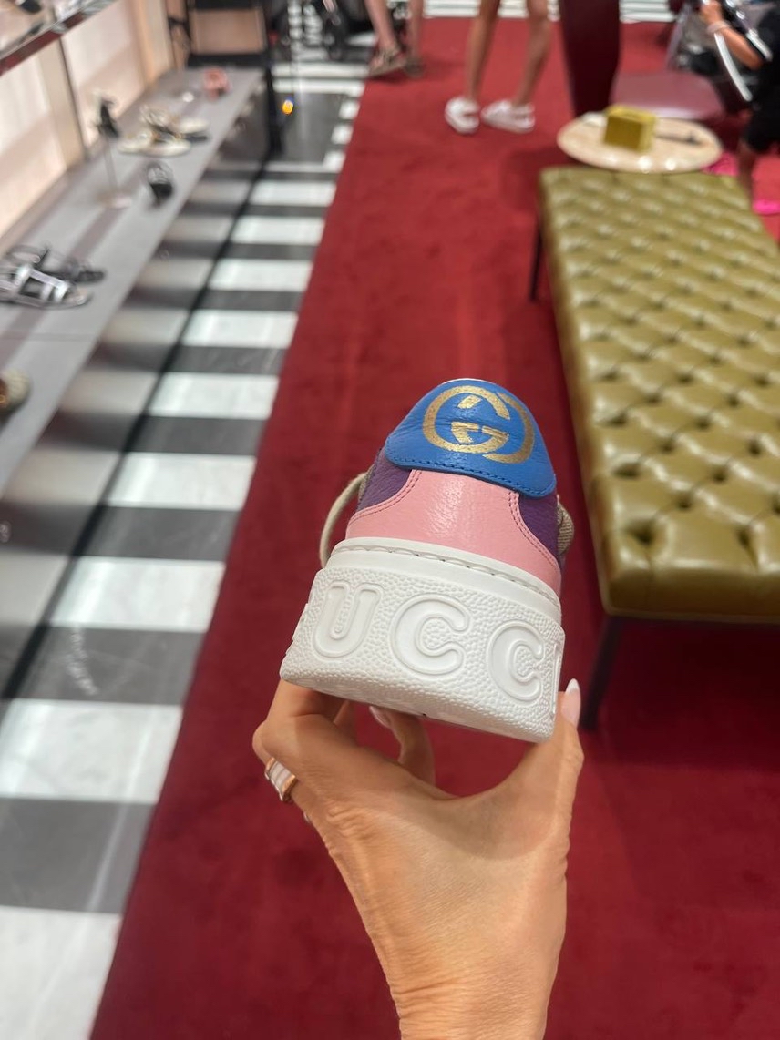 GUCCI Sneakers side view - Women's luxury Shoes