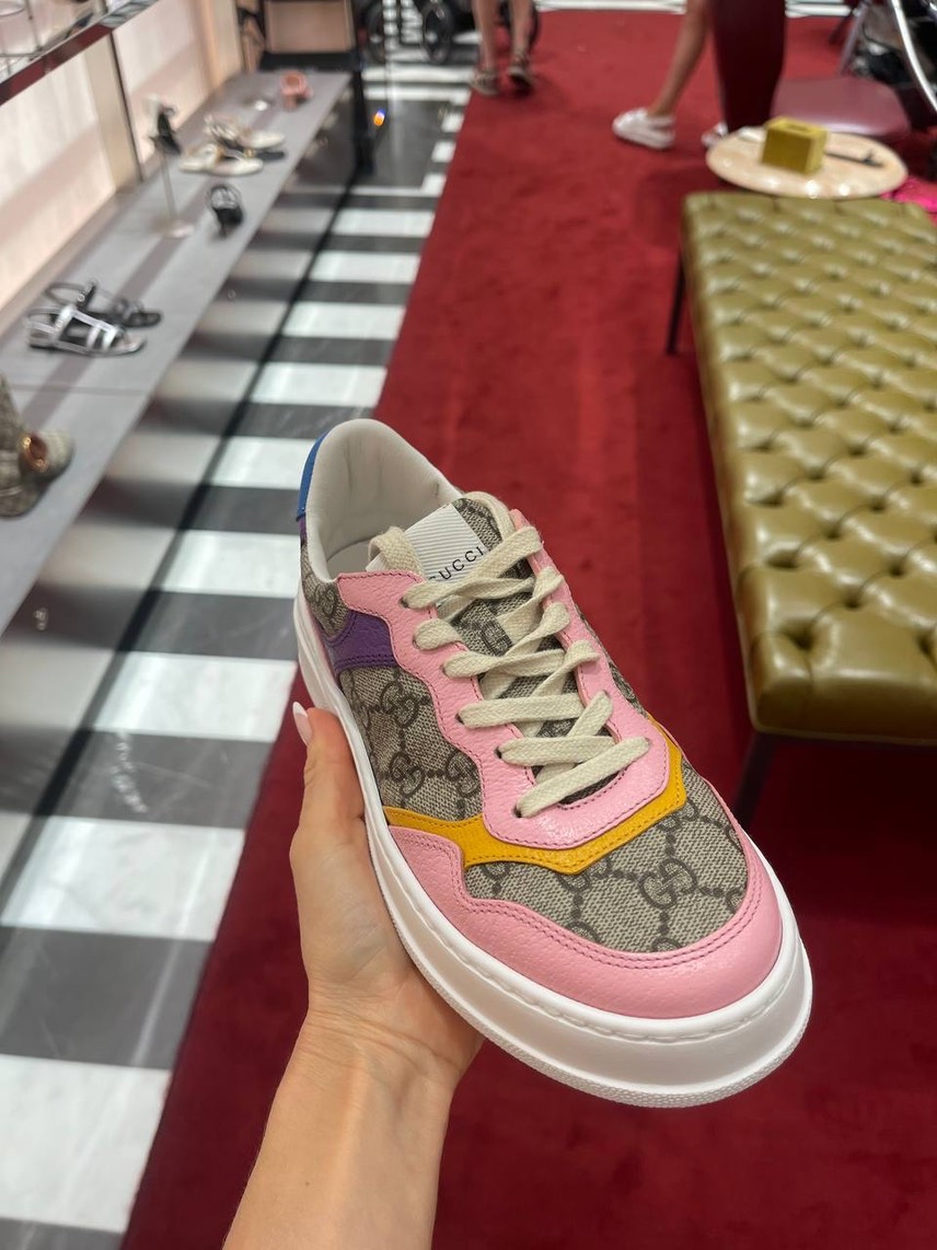 GUCCI Sneakers side view - Women's luxury Shoes