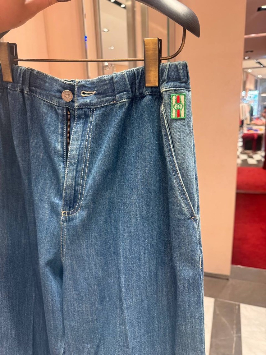 GUCCI Denim side view - Women's luxury Clothes