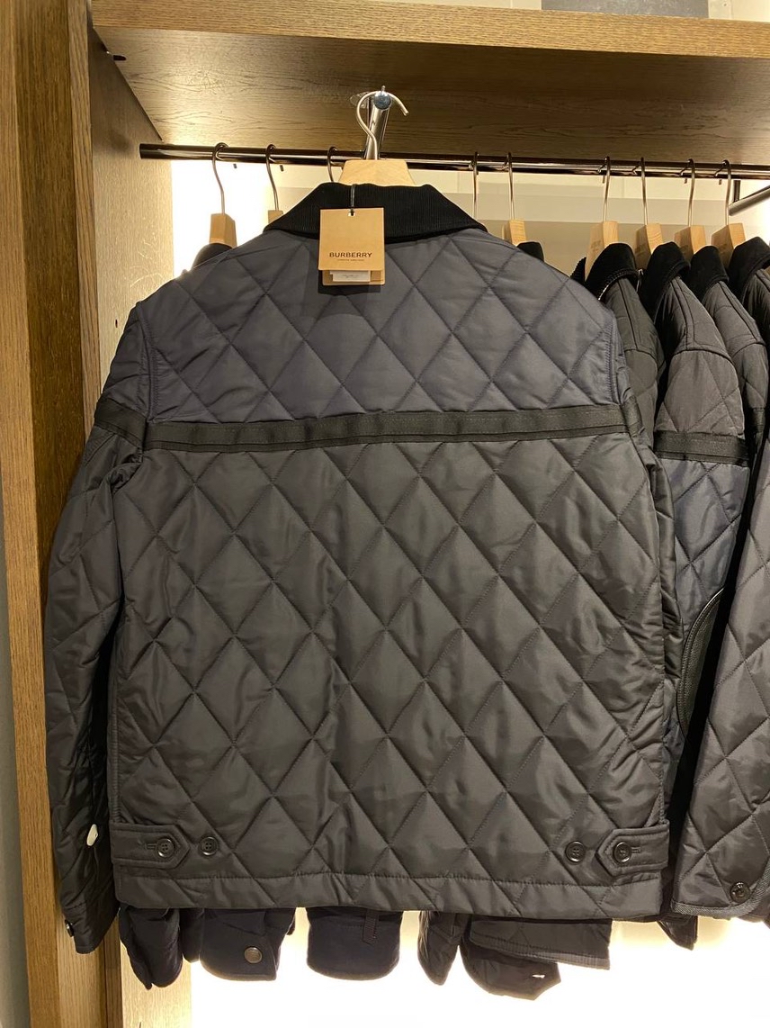 BURBERRY Jackets side view - Men's luxury Clothes