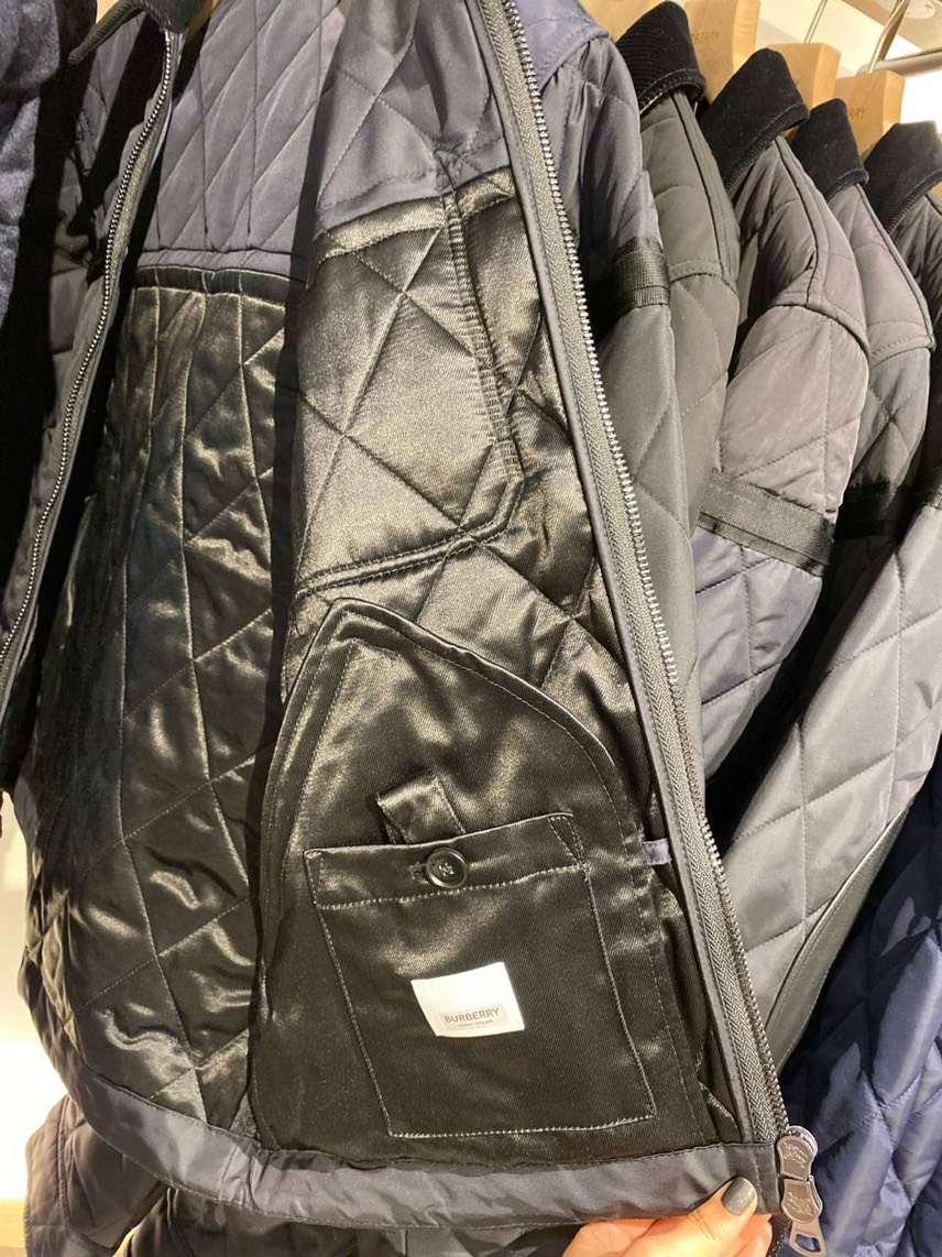 BURBERRY Jackets side view - Men's luxury Clothes