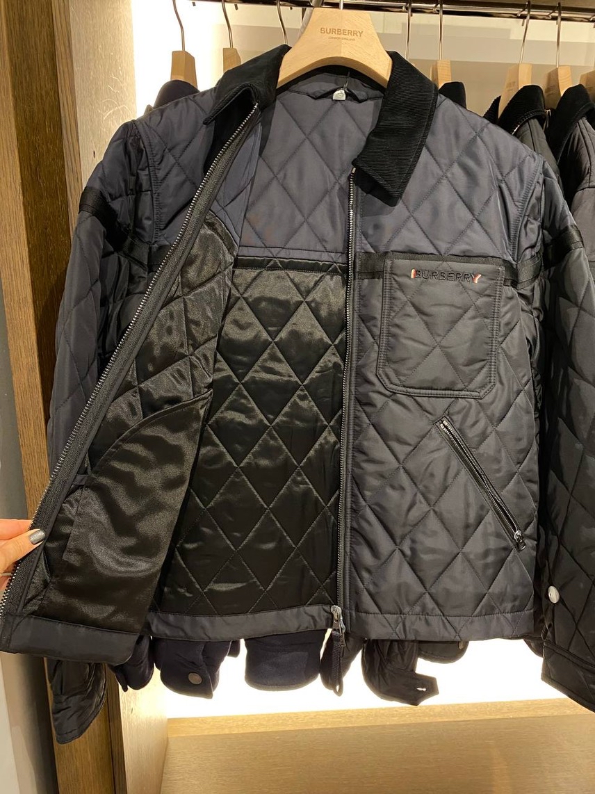 BURBERRY Jackets side view - Men's luxury Clothes