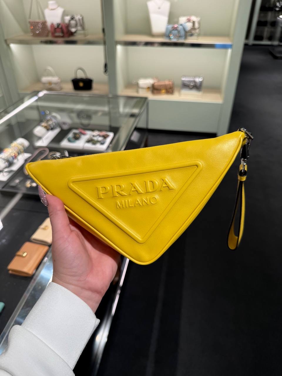 PRADA Clutch bags front view - Women's luxury Bags