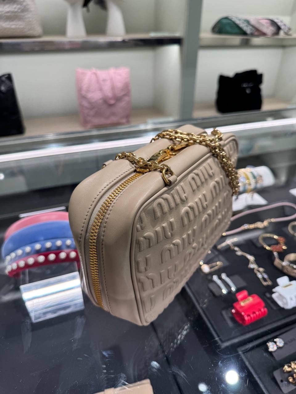 MIU MIU Shoulder bags side view - Women's luxury Bags