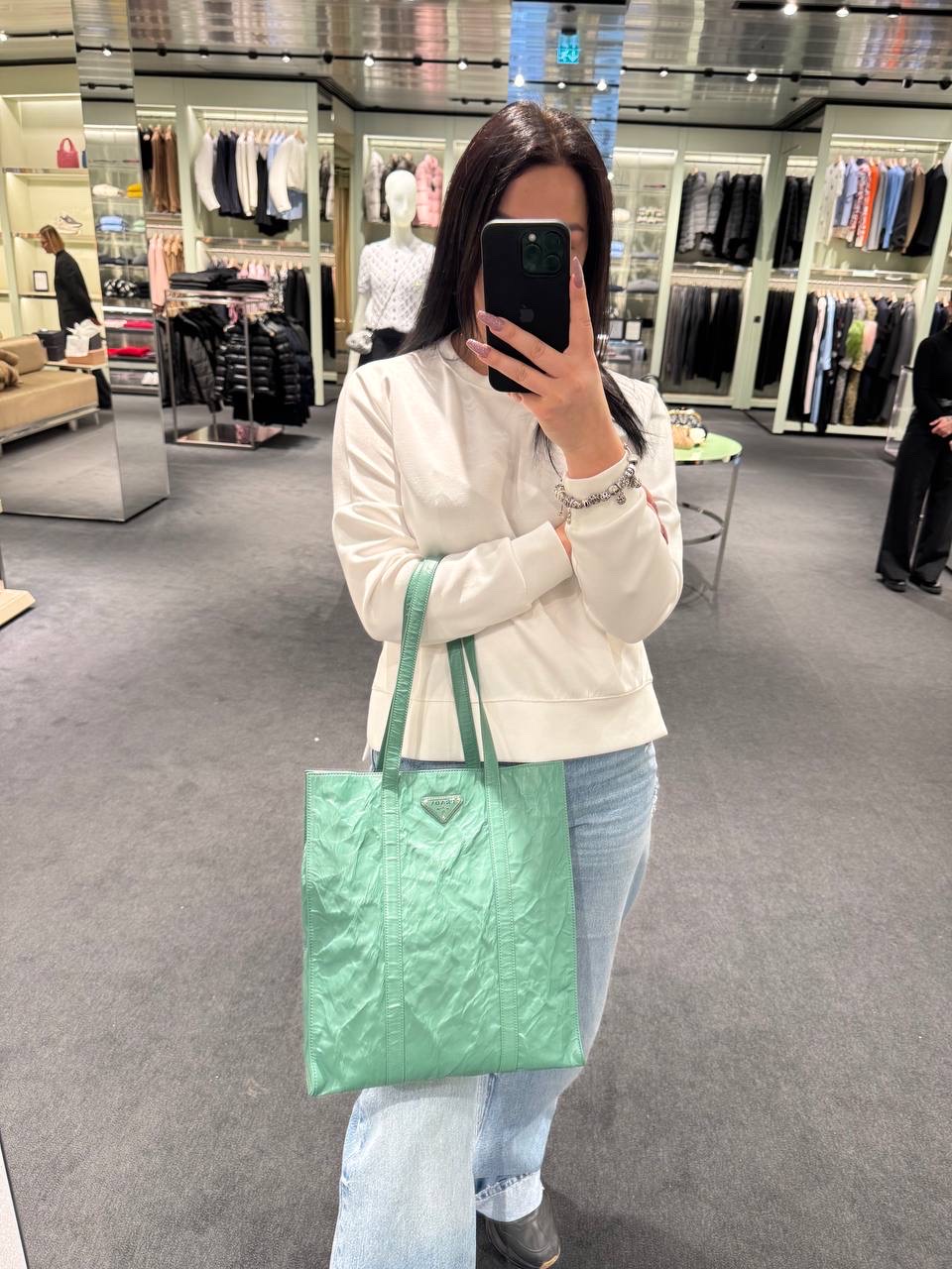 PRADA Totes side view - Women's luxury Bags