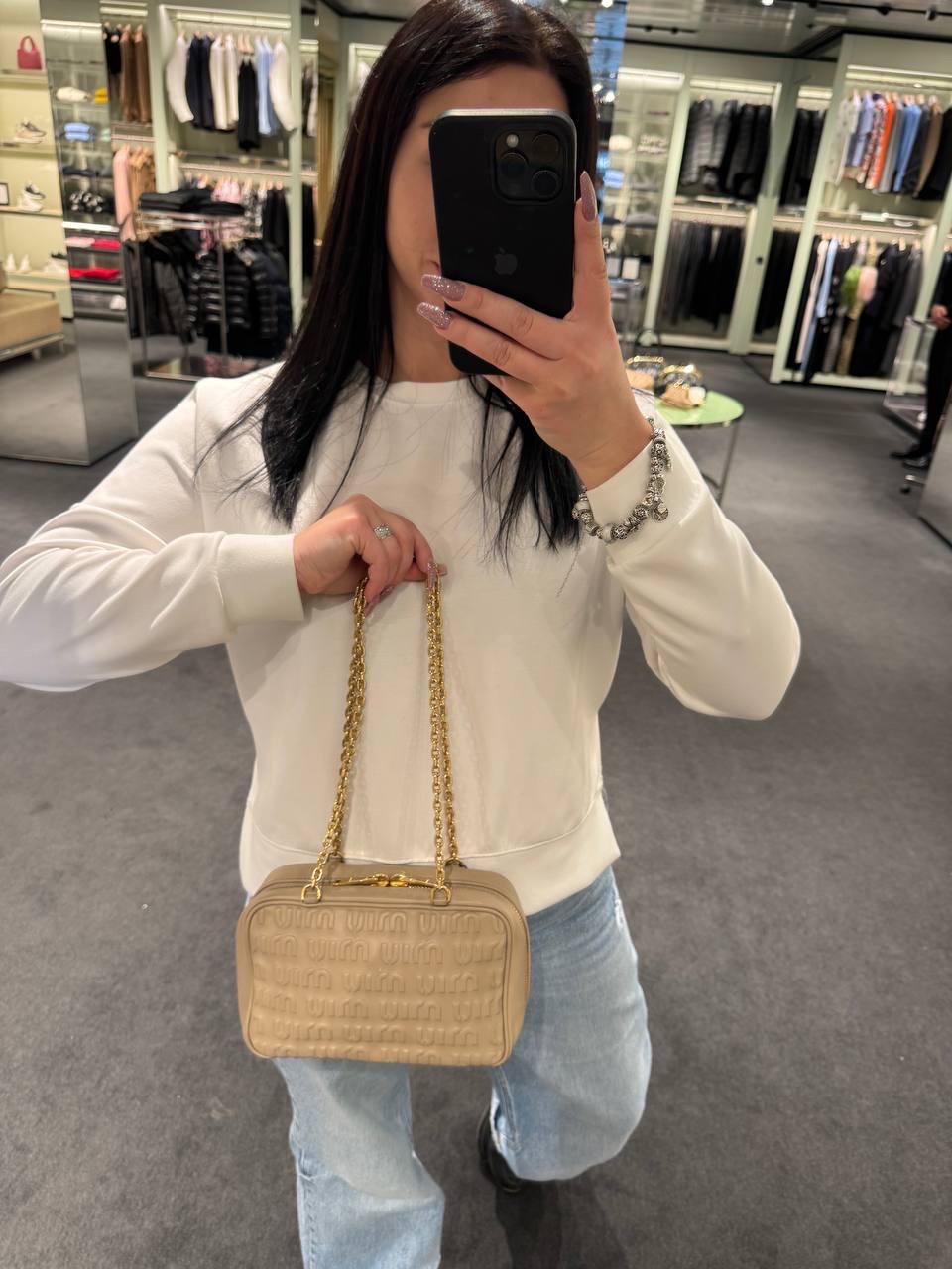 MIU MIU Shoulder bags side view - Women's luxury Bags