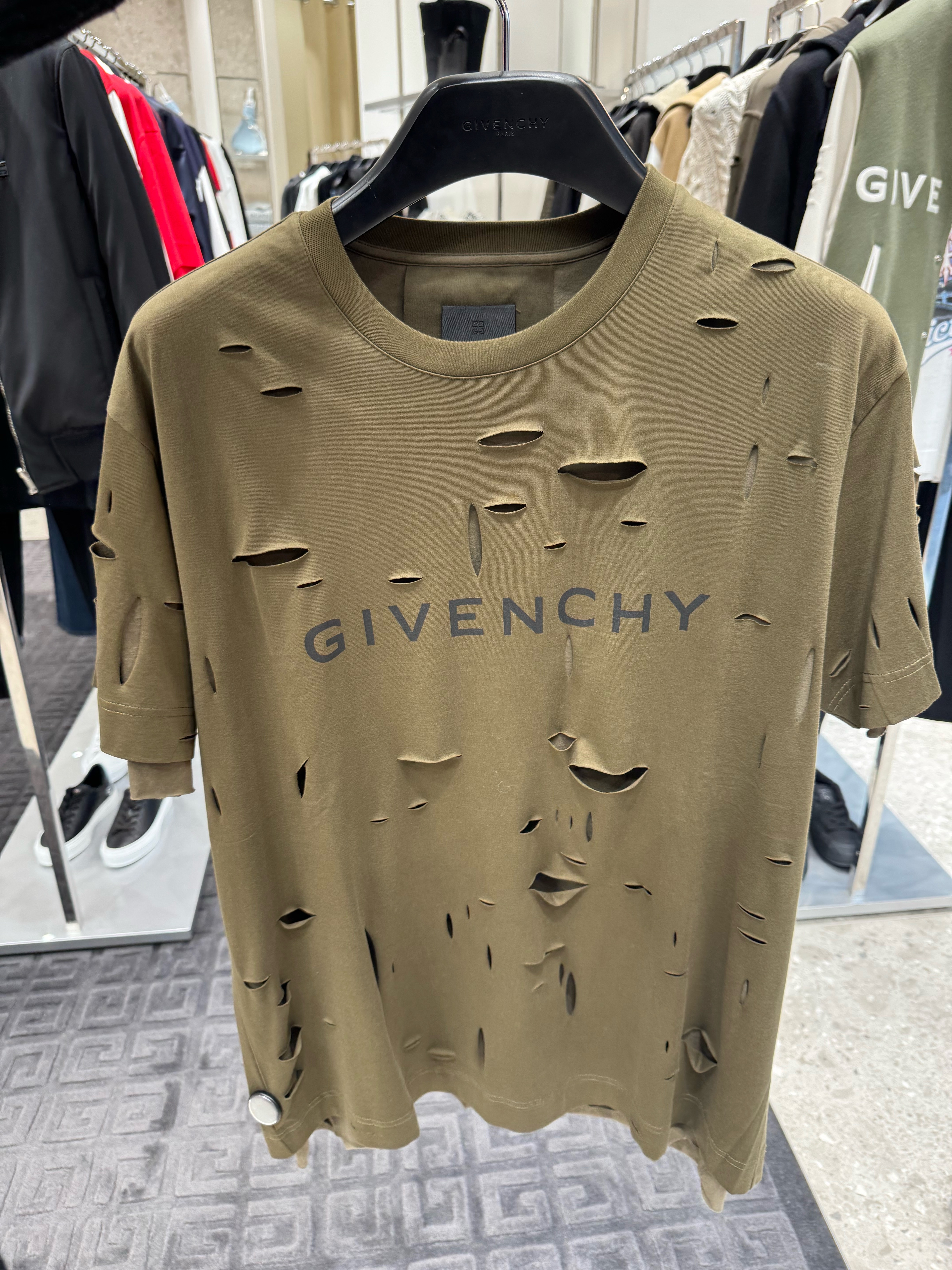 GIVENCHY T-shirt and Polo front view - Men's luxury Clothes