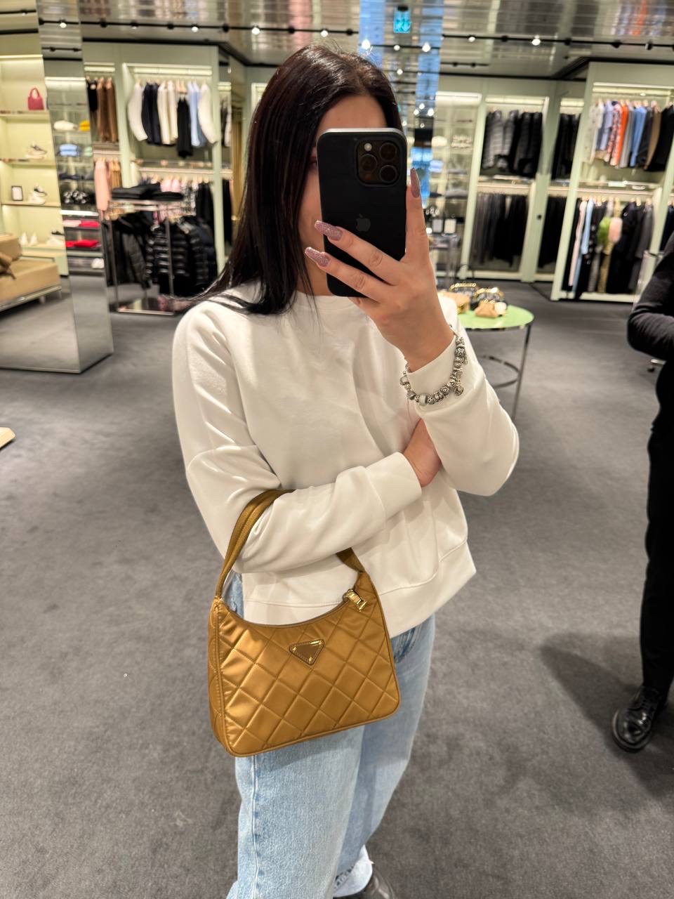 PRADA Shoulder bags side view - Women's luxury Bags