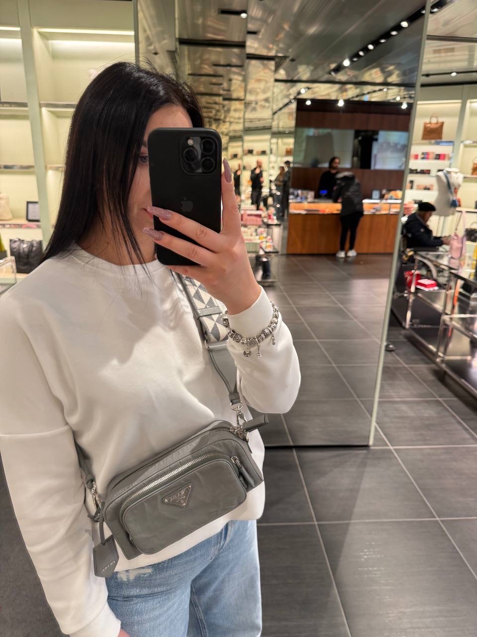 PRADA Crossbody bags front view - Women's luxury Bags
