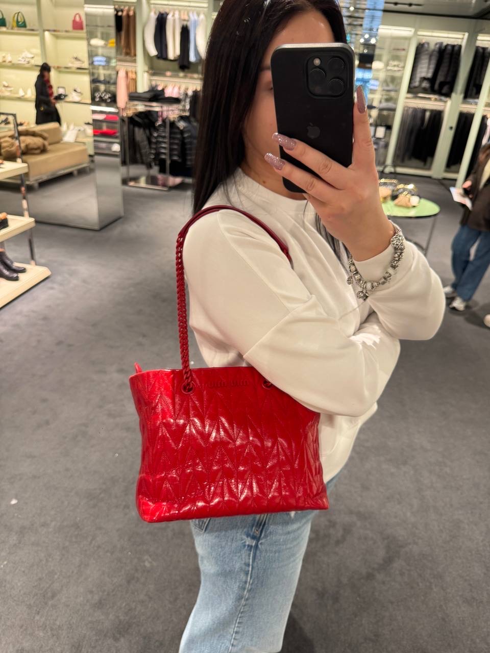 MIU MIU Shoulder bags side view - Women's luxury Bags
