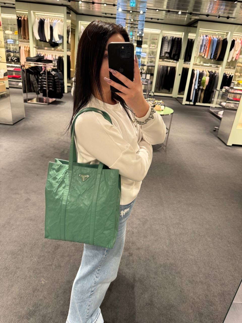 PRADA Totes side view - Women's luxury Bags