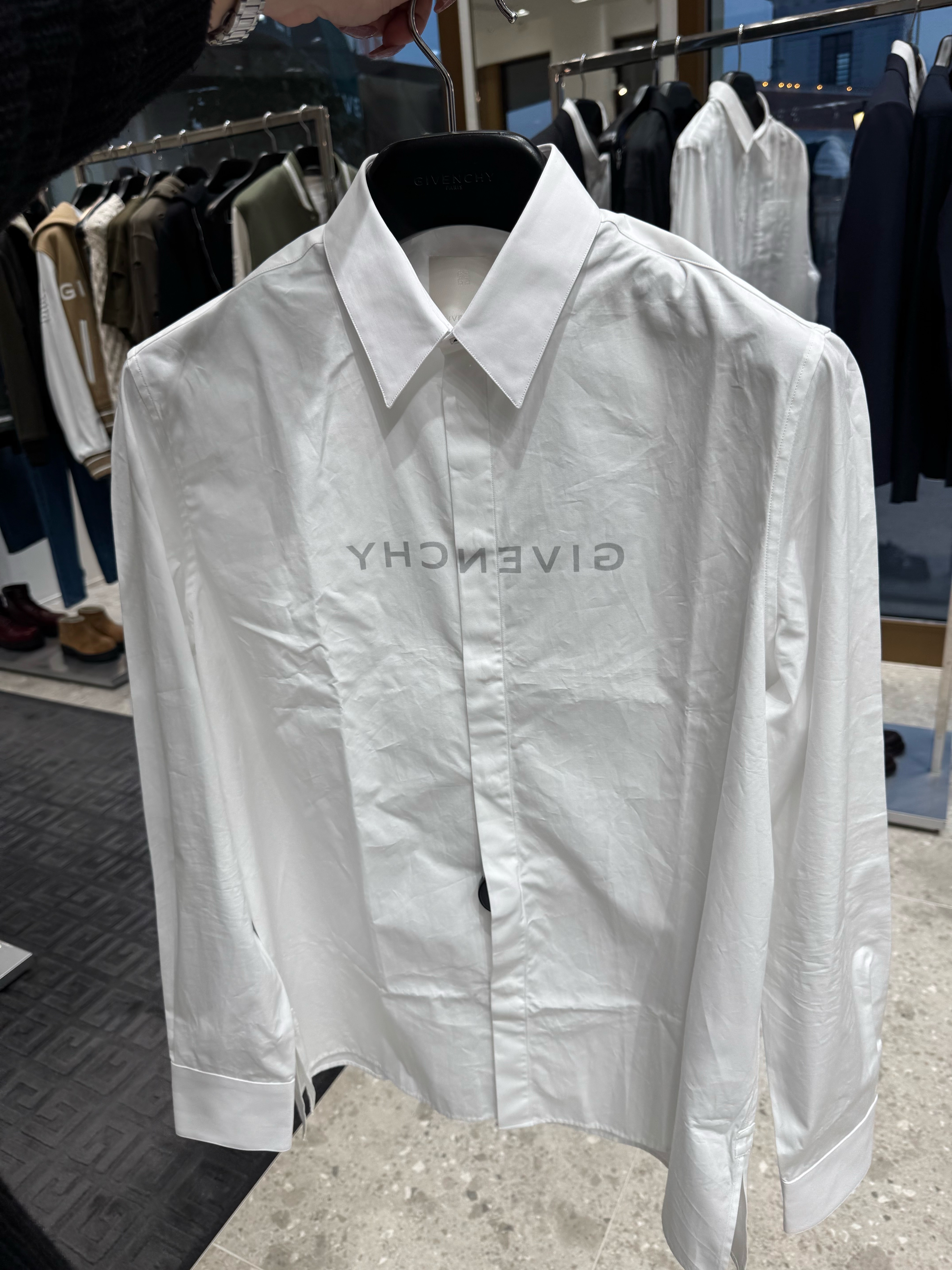 GIVENCHY Shirts front view - Men's luxury Clothes