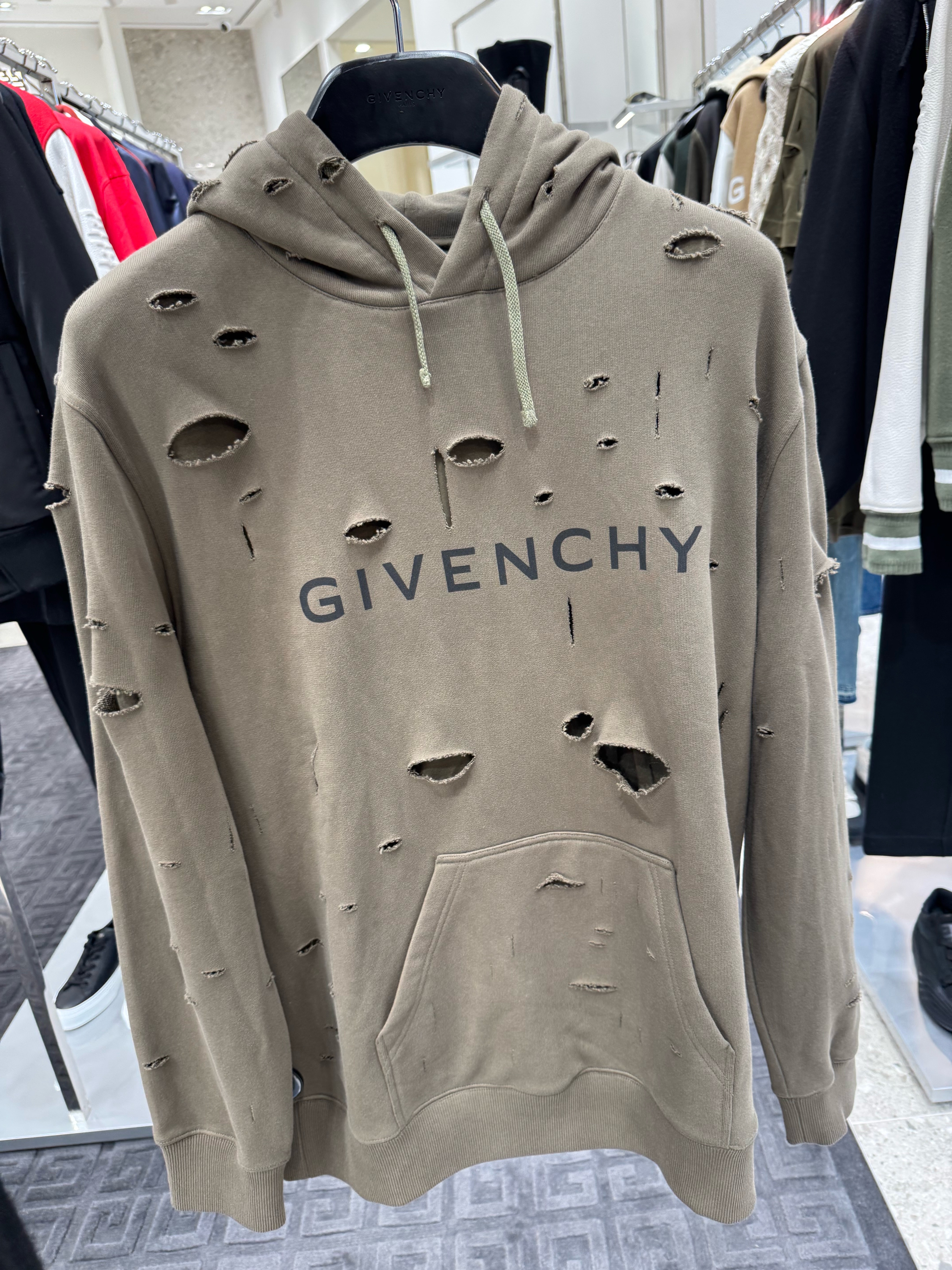 GIVENCHY Hoodies front view - Men's luxury Clothes