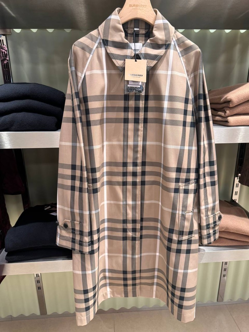 BURBERRY Coats front view - Women's luxury Clothes