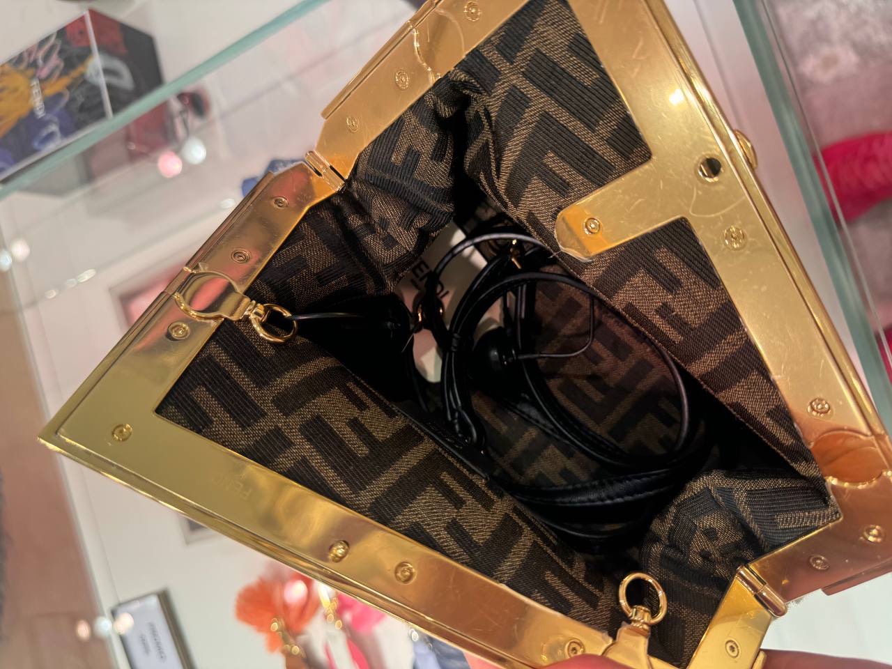 FENDI Clutch bags side view - Women's luxury Bags