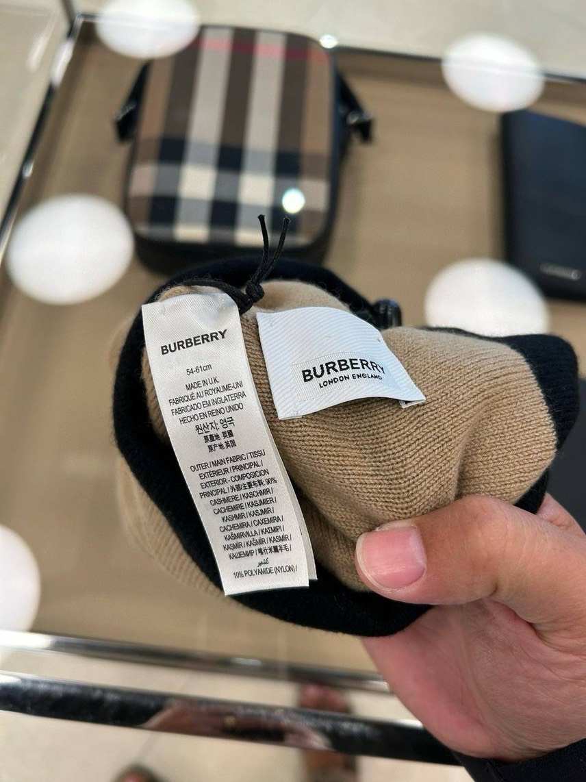 BURBERRY Caps and Hats side view - Women's luxury Accessories