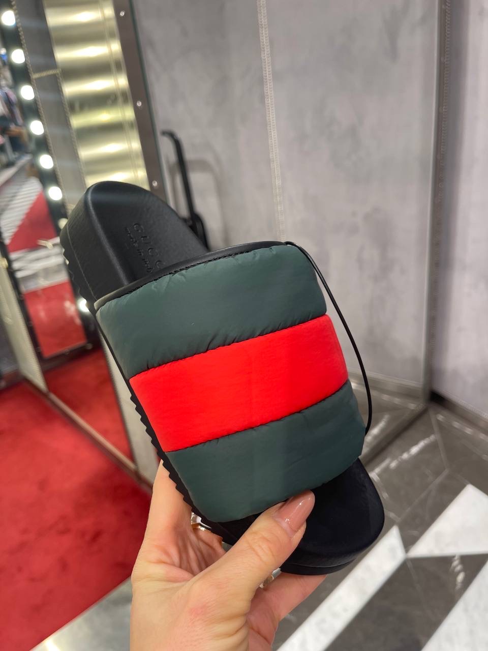 GUCCI Slides side view - Women's luxury Shoes