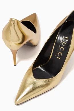 GUCCI Pumps side view - Women's luxury Shoes