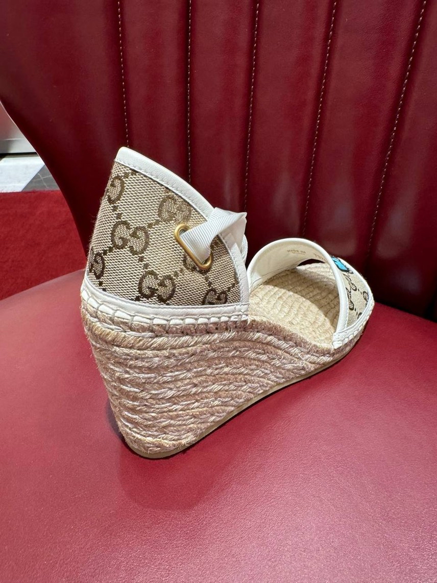 GUCCI Sandals side view - Women's luxury Shoes