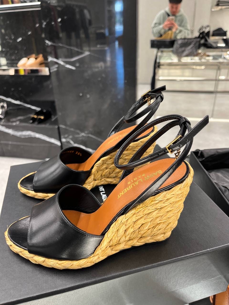 YVES SAINT LAURENT Sandals front view - Women's luxury Shoes