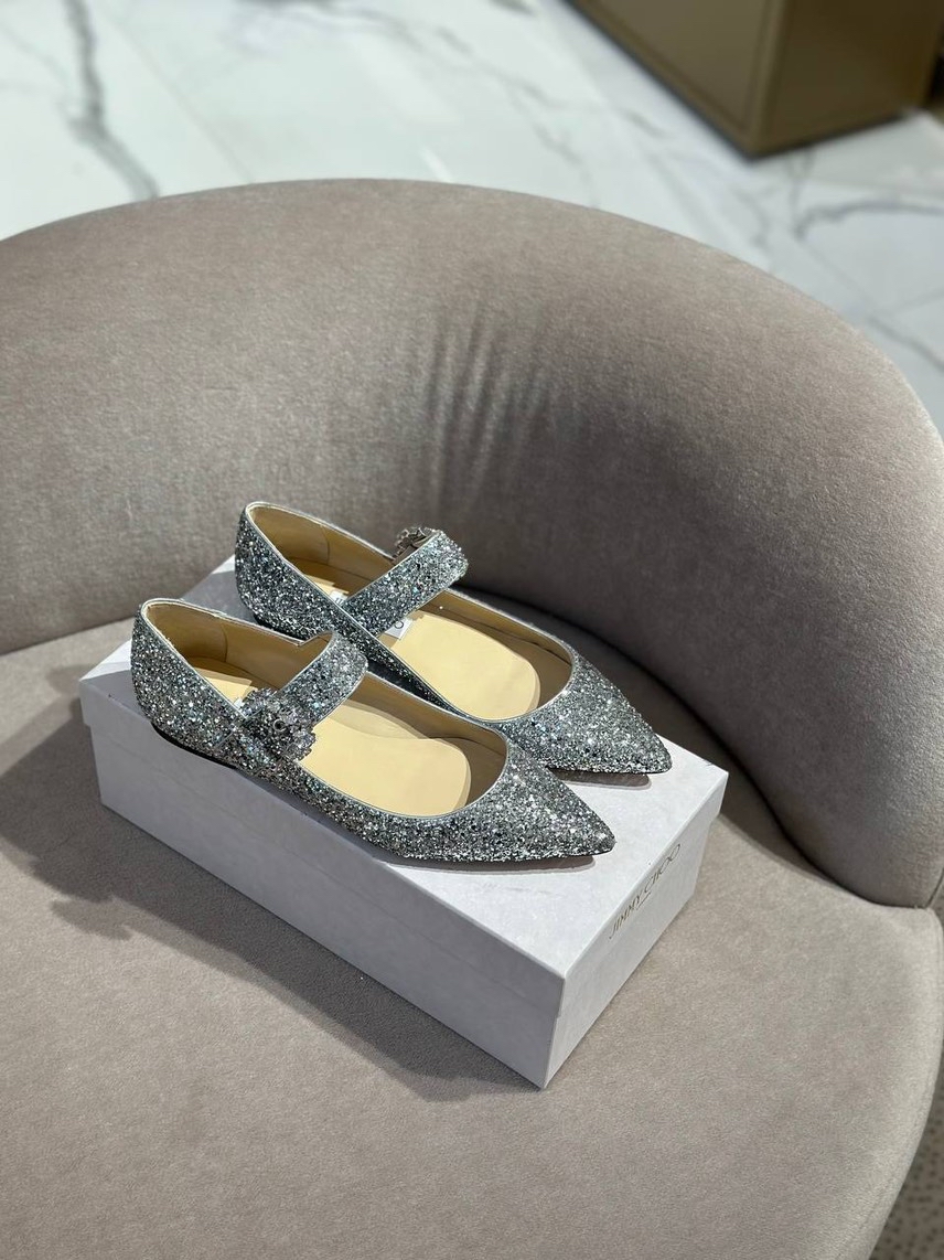 JIMMY CHOO Ballerinas side view - Women's luxury Shoes