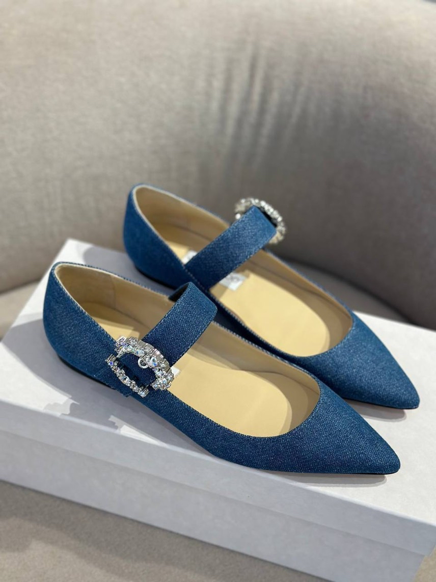 JIMMY CHOO Ballerinas side view - Women's luxury Shoes