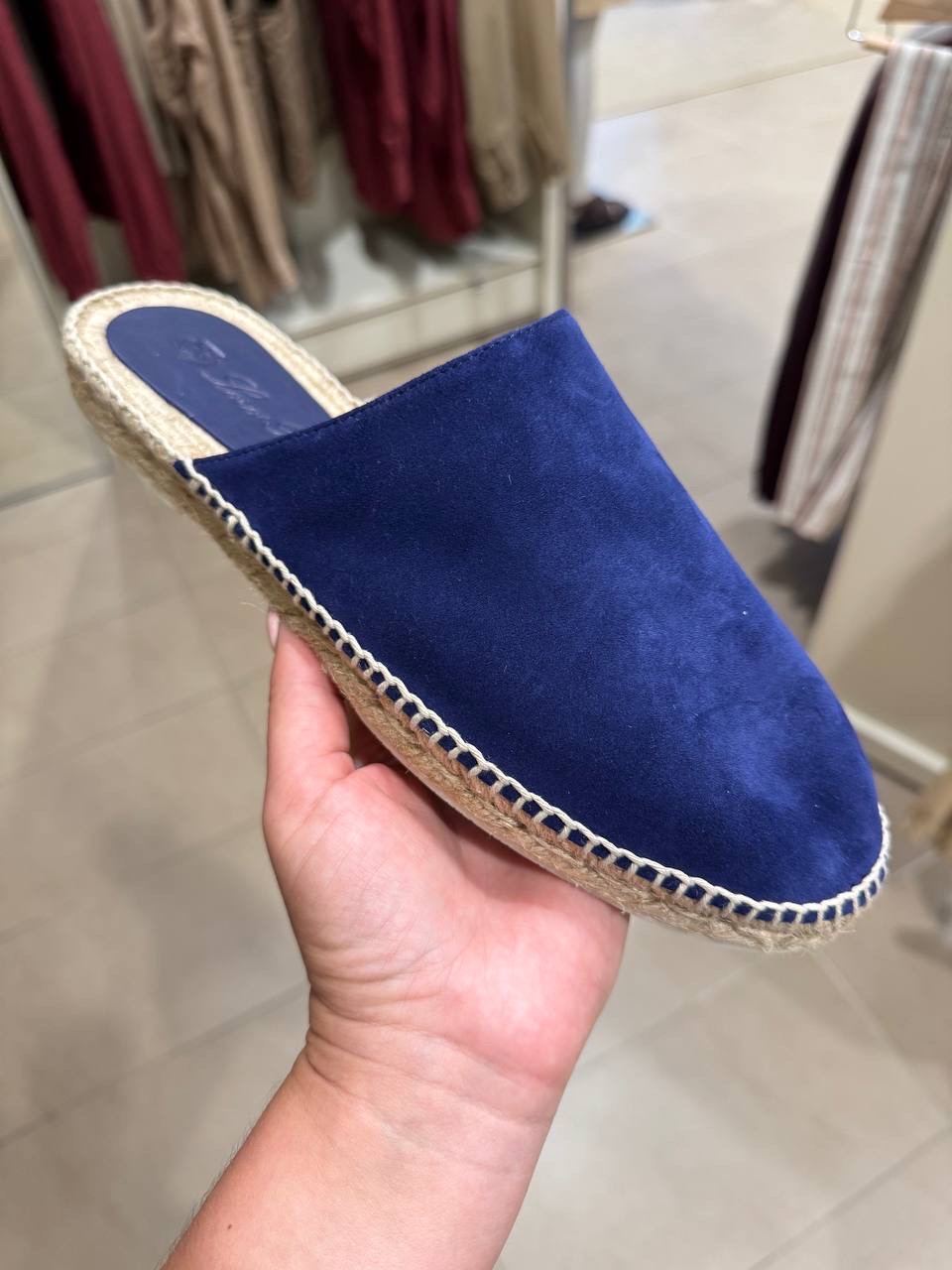 LORO PIANA Mules front view - Men's luxury Shoes