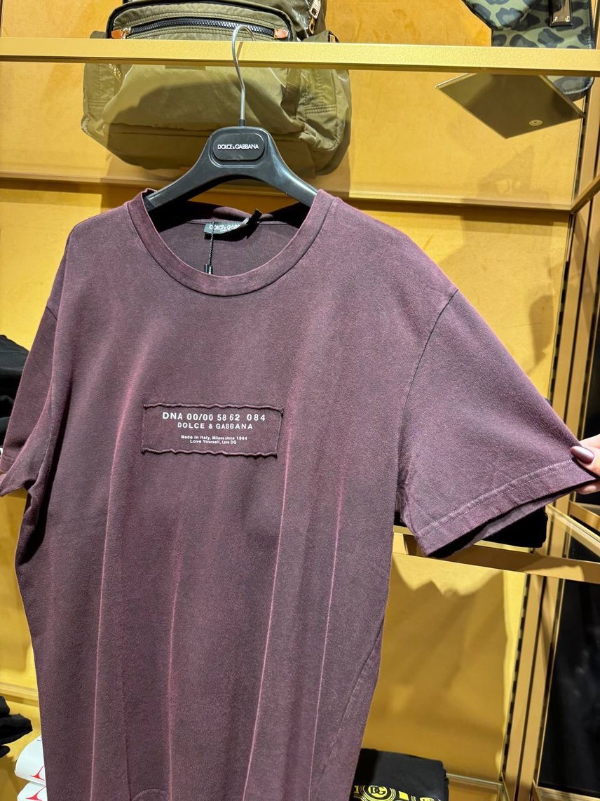 DOLCE & GABBANA T-shirt and Polo side view - Men's luxury Clothes