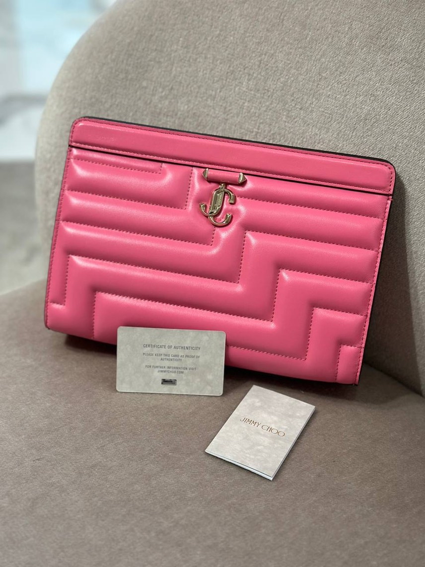 JIMMY CHOO Clutch bags front view - Women's luxury Bags