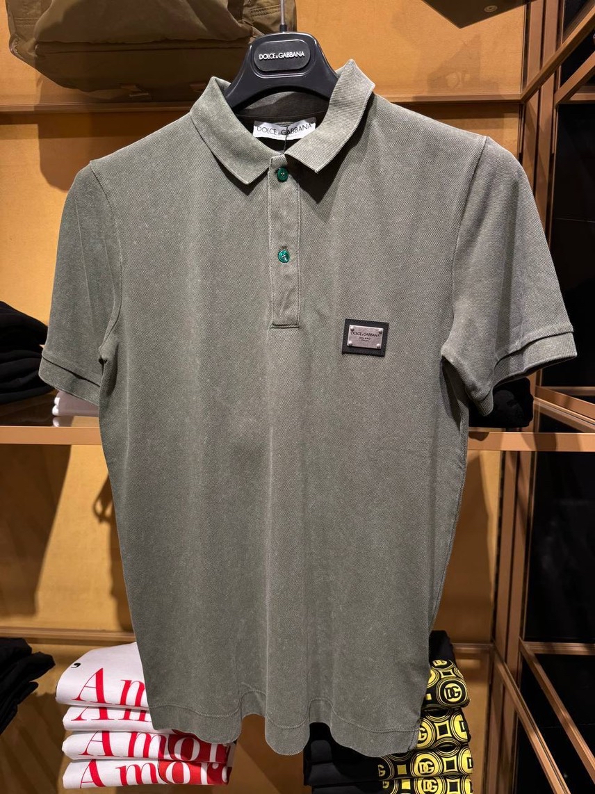 DOLCE & GABBANA T-shirt and Polo side view - Men's luxury Clothes