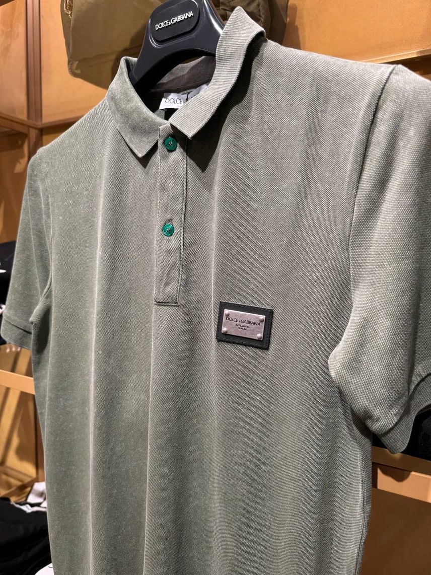 DOLCE & GABBANA T-shirt and Polo side view - Men's luxury Clothes