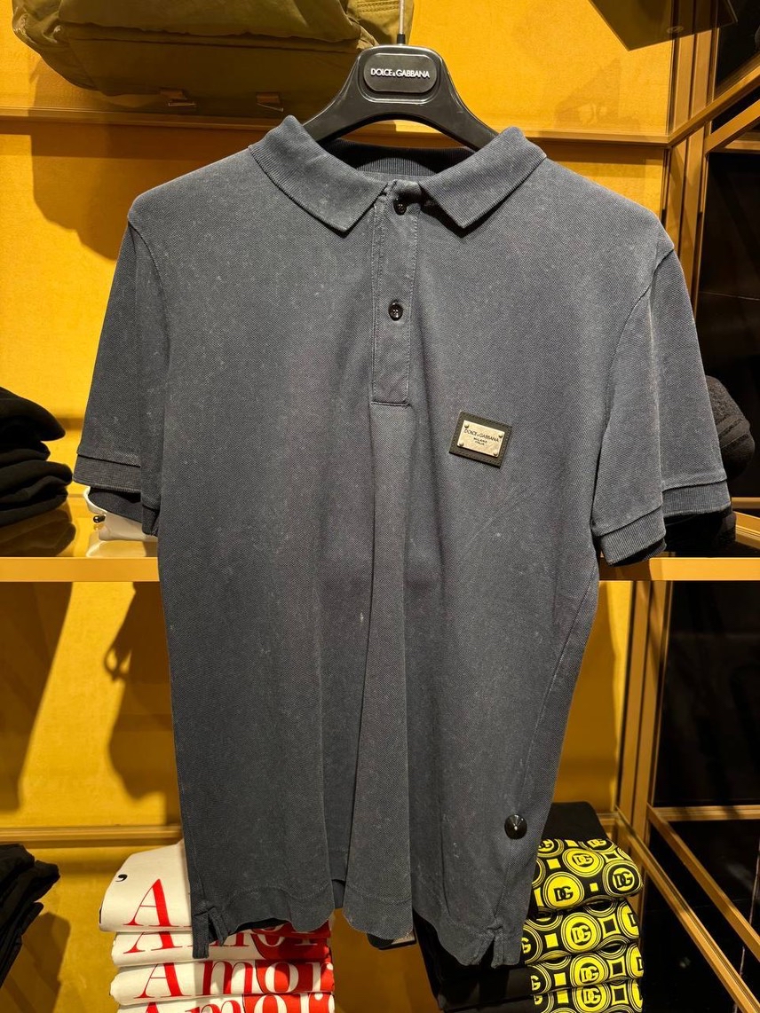 DOLCE & GABBANA T-shirt and Polo front view - Men's luxury Clothes