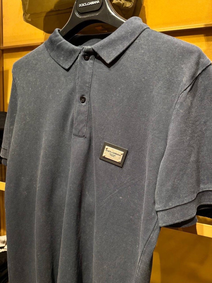DOLCE & GABBANA T-shirt and Polo side view - Men's luxury Clothes