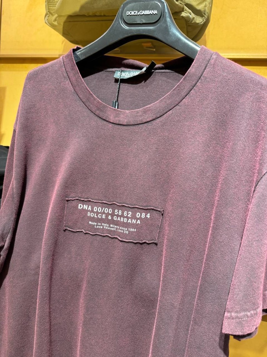 DOLCE & GABBANA T-shirt and Polo side view - Men's luxury Clothes