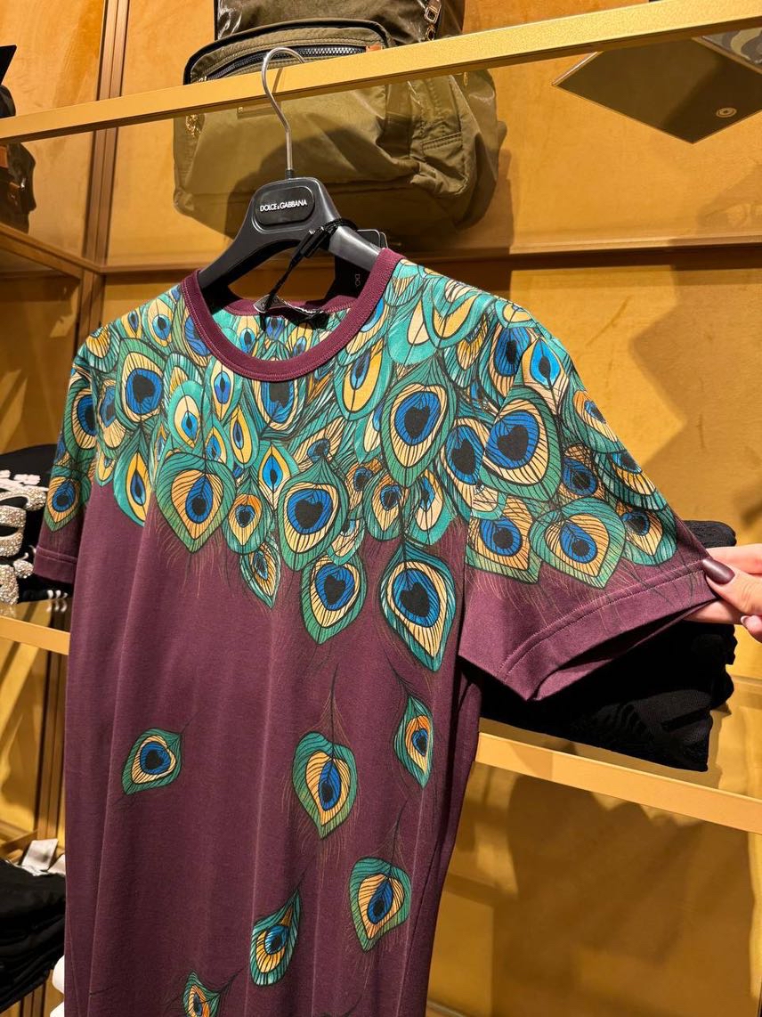 DOLCE & GABBANA T-shirt and Polo front view - Men luxury Clothes