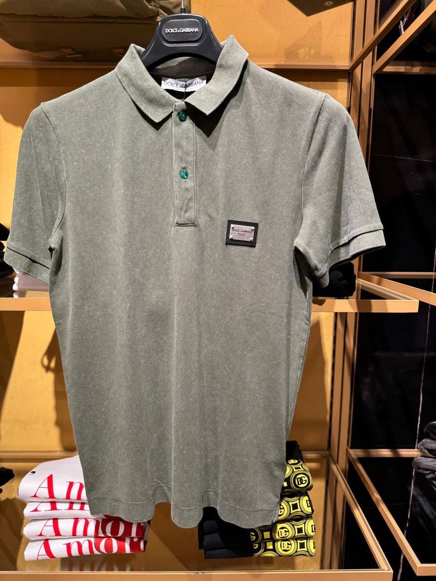 DOLCE & GABBANA T-shirt and Polo front view - Men's luxury Clothes