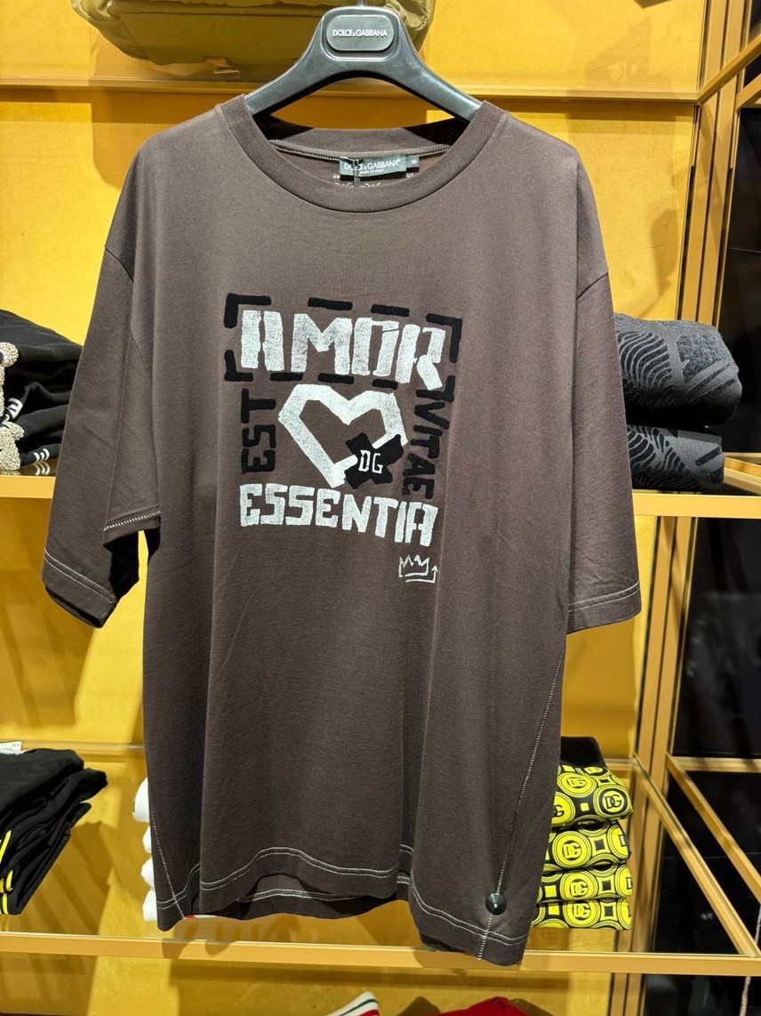 DOLCE & GABBANA T-shirt and Polo front view - Men's luxury Clothes