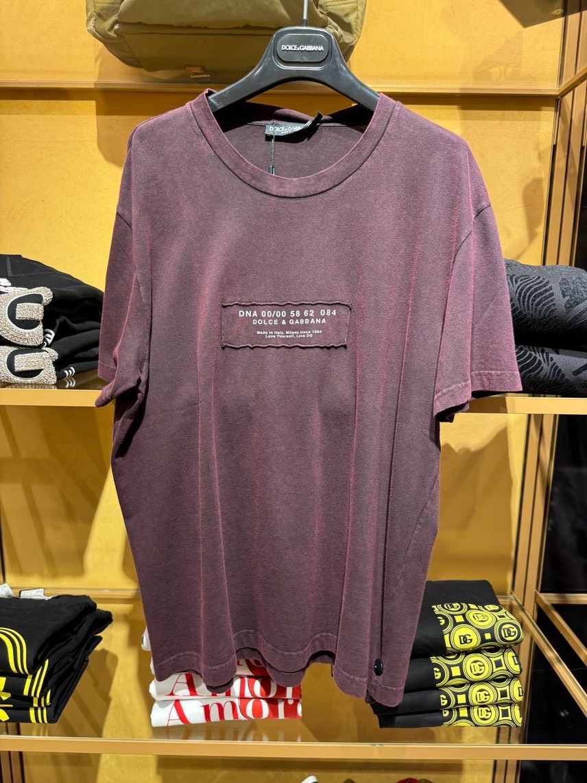 DOLCE & GABBANA T-shirt and Polo front view - Men's luxury Clothes