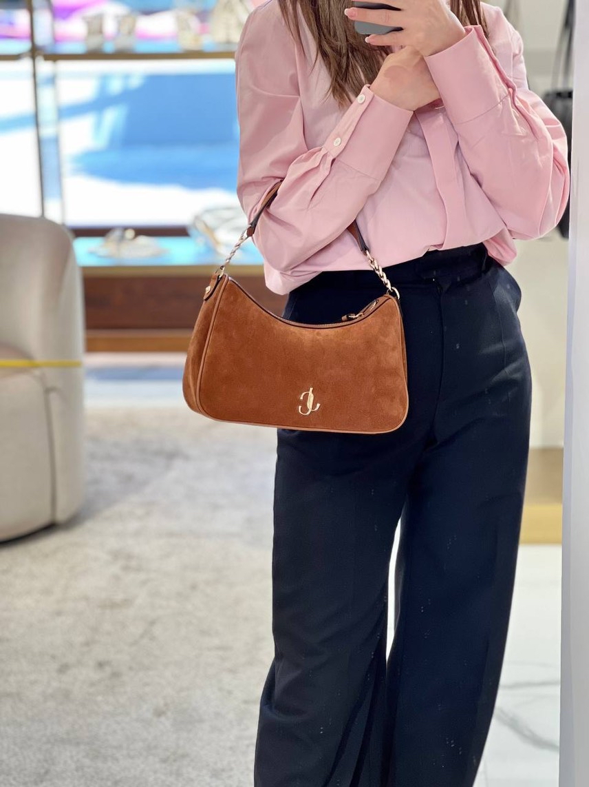 JIMMY CHOO Shoulder bags side view - Women's luxury Bags