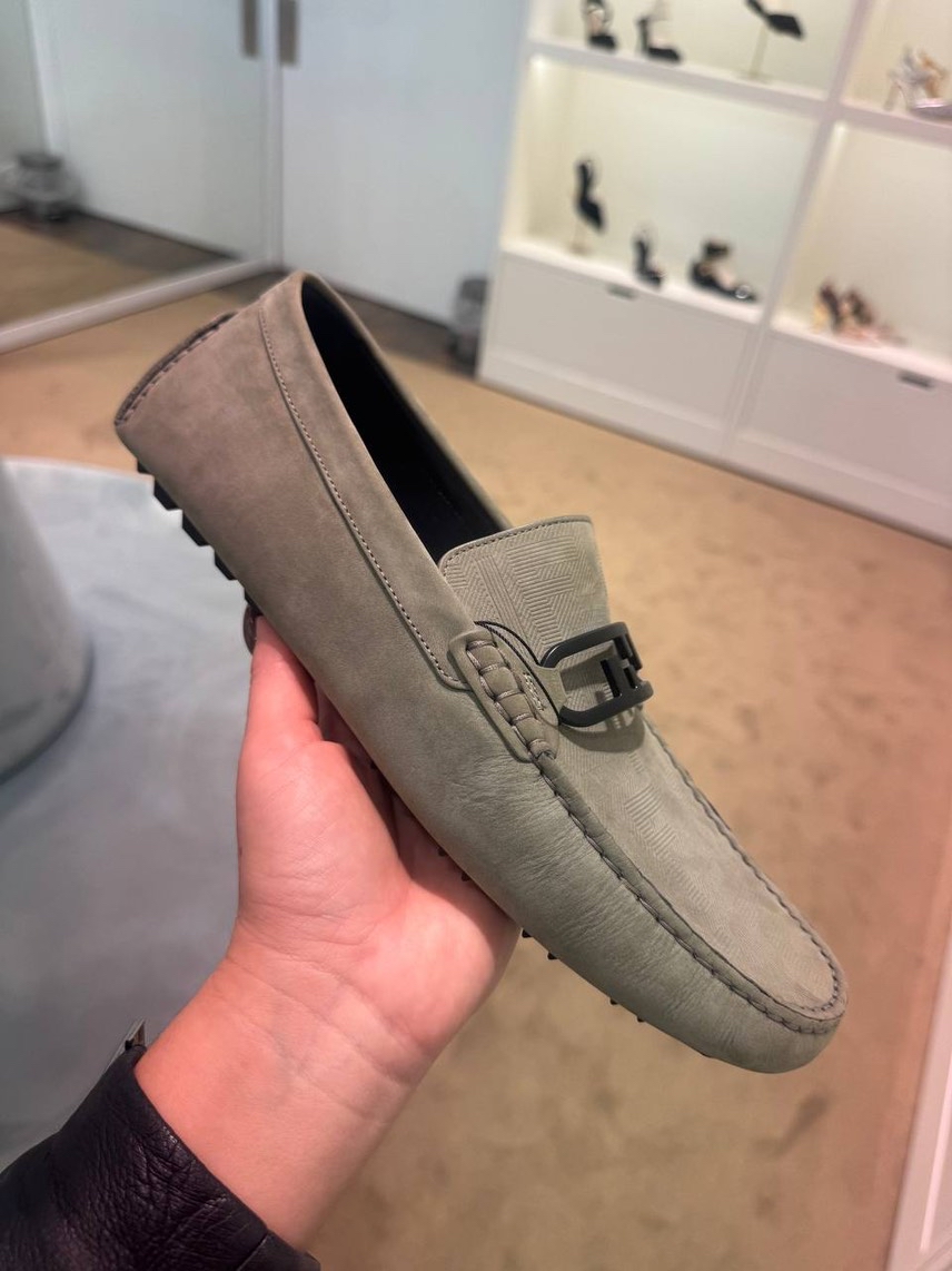 FENDI Moccasins front view - Men's luxury Shoes