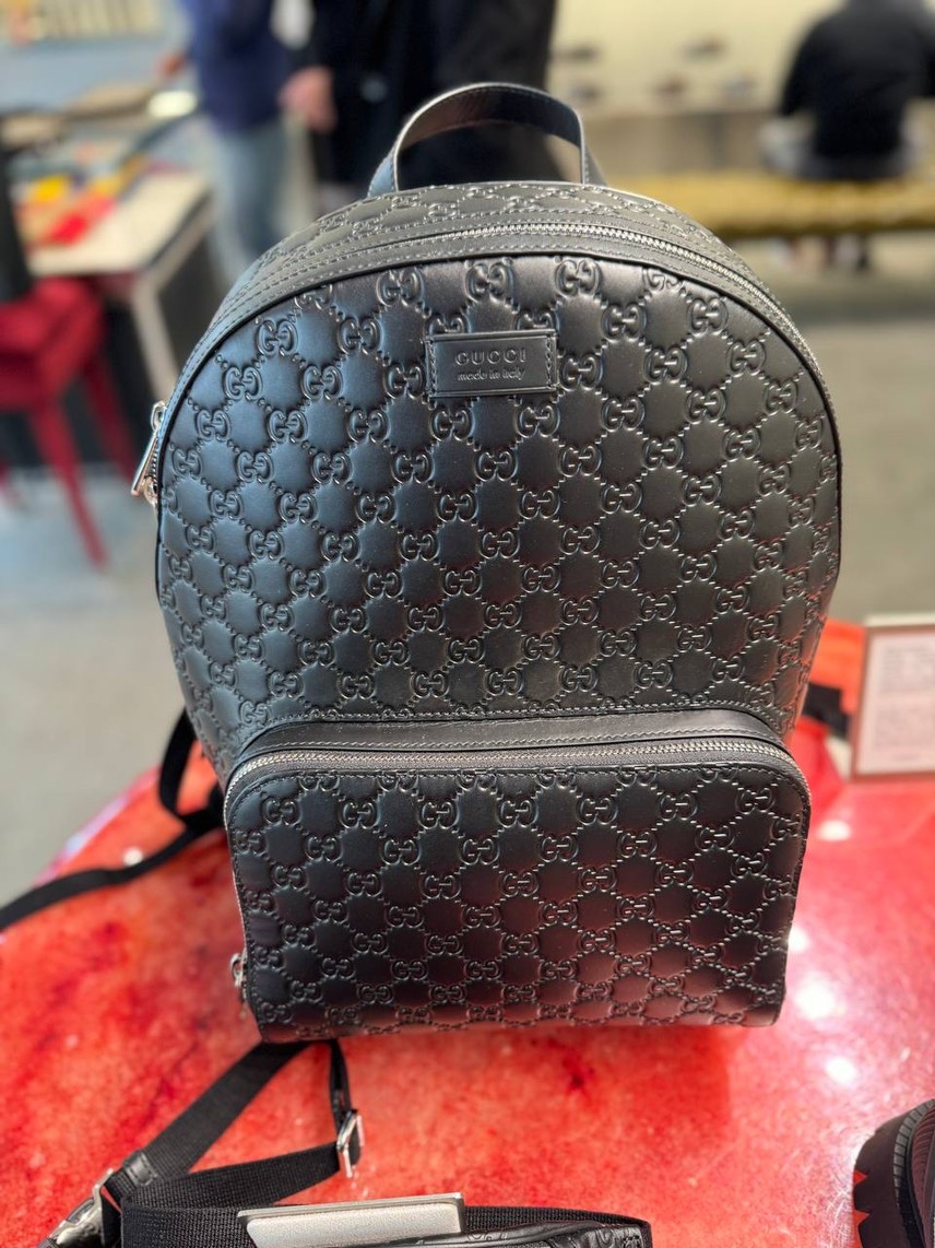 GUCCI Backpack front view - unisex luxury Bags